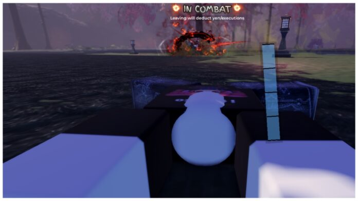 Feature image for our mugen roblox styles tier list showing a player broken lay on their back with combat happening by their feet