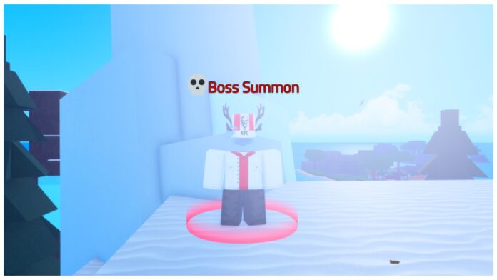 Feature image for our second piece asta guide showing the boss summon npc on frost isle