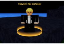 Verse Piece Babylon’s Key – Easiest Obtainment Method Feature image for our verse piece babylons key guide showing the exchanger npc at night time stood on a rocky edge on bleach island