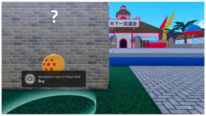 Feature image for our verse piece easter egg farm guide showing the location where players should stand whilst grinding eggs which is in front of a dragon ball spawner