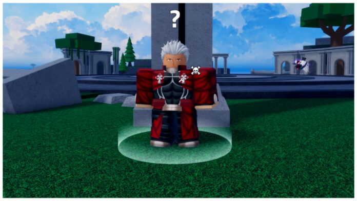 Feature image for our verse piece emiya guide showing the emiya npc standing on grass