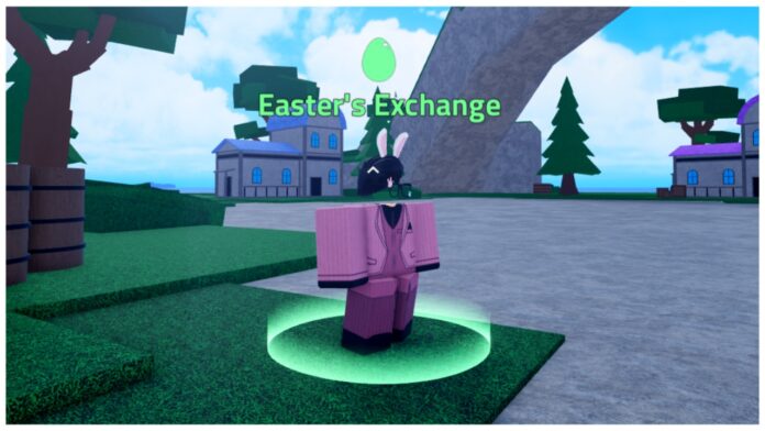 Feature image for our verse piece padou rerun guide showing the easter exchange npc from his side