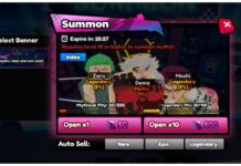 Anime Saga Tier List – Release Rankings and Summoning Tips! Feature image for our anime saga tier list showing the summoning banner in-game with three featured units in the middle