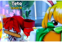 How To Defeat Bunny Easter in Anime Rangers X Feature image for our how to defeat bunny easter in anime rangers x guide showing a player next to the bunny npc in the lobby