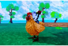 What Does Rank Up Chance Do in Arise Crossover? Feature image for our what does rank up chance do in arise crossover guide showing a player on the back of a chicken