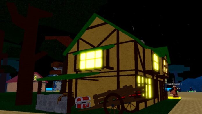 Feature image for our Anime Spirits Perks Tier List. Image shows a small village-style house.