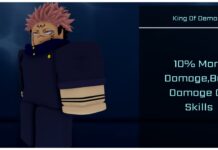 Anime Rails Morphs Guide – Price, Skills, and Which To Buy! Feature image for our anime rails morphs guide showing the sukuna morph from the shop page