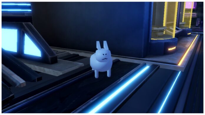 Feature image for our anime vanguards update 6 codes guide showing a gubby from the main map lobby
