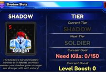 Arise Crossover Marshal – Shadow Levels Buff and How To Unlock It! Feature image for our arise crossover marshal guide showing a shadow stats page from in the game