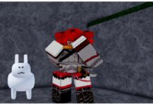 How To Unlock The Verse Piece Gubby Spell Spec – And Movesets! Feature image for our verse piece gubby spell guide showing a character with their fists raised standing next to a png of gubby