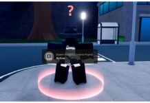 Verse Piece Heian Sukuna Obtainment and Movesets! Feature image for our verse piece heian sukuna guide showing the sukuna boss spawner in a black suit and hat at verse city