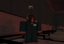 Ink Game AFK World – How To Get Power Spins and Won Feature image for our Ink Game AFK World guide. Image shows a character standing on top of a bunk bed looking down.