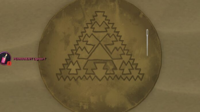 Feature image for our Ink Game Pro Server guide. Image shows a cookie with zigzags and triangles cut in the middle.