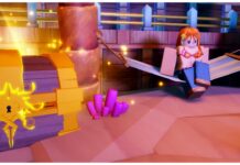 Anime Final Strike Codes – All Release Freebies! Feature image for our anime final strike codes guide showing nami sat on a hammock next to a golden chest to her left