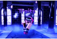Anime Final Strike Traits Tier List – Ranked Including Buffs! Feature image for our anime final strike traits tier list showing the perona character holding an umbrella behind her as she looks to the viewer inside a gothic castle-like setting