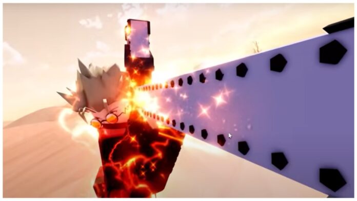 Feature image for our anime final strike vesh guide showing the vash unit wielding wolfwoods cross
