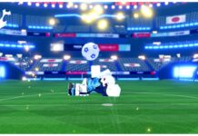 Goalbound Ego Tier List – Release Rankings! Feature image for our goalbound ego tier list showing a player mid air about to kick a ball thats falling onto them