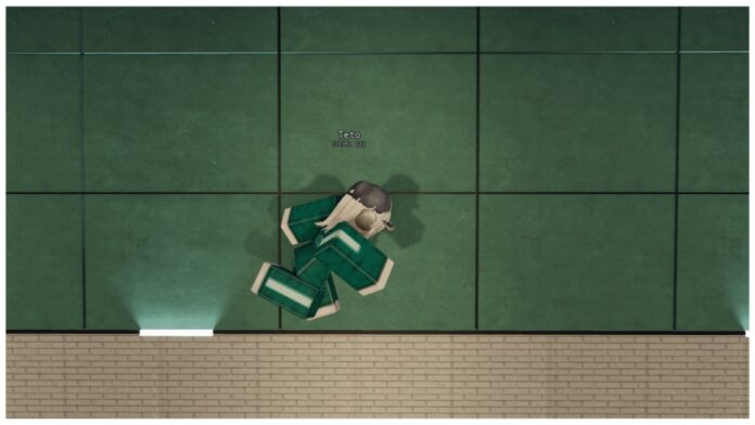 Feature image for our ink game jump rope nerf guide showing a player mid-air as they leap from one bed to another