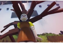 Ink Game Phantom Step – A Power Worth Getting? Feature image for our ink game phantom step guide showing the robotic doll who stands near the tree during red light green light