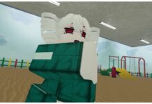 Ink Game Powers Guide – Which Is The Best To Use? Feature image for our ink game powers guide showing a player with a nervous expression holding their arm as they enter the dalgona arena