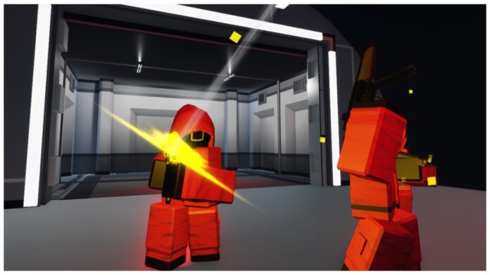Feature image for our ink game secret ending guide showing the guards shooting their rifles into the crowd