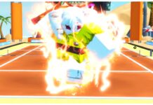 Tennis Zero Jackpot Style – Ability, Awakening, Obtainment, and More! Feature image for our tennis zero jackpot style guide showing a player about to serve a ball with a bright arua around their body