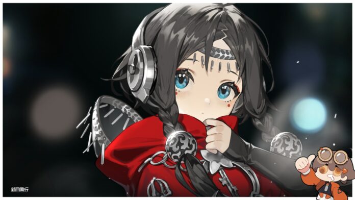 Feature image for our fellow moon tier list showing a character looking shyly to the camera in a red jacket.