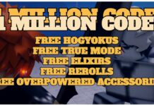 Type Soul 1 Million Code – The BEST Code Ever! Free Hogyokus, True Mode, and More? Feature image for our type soul 1 million code guide showing an image of two characters fighting with an overlay of text to describe the code rewards