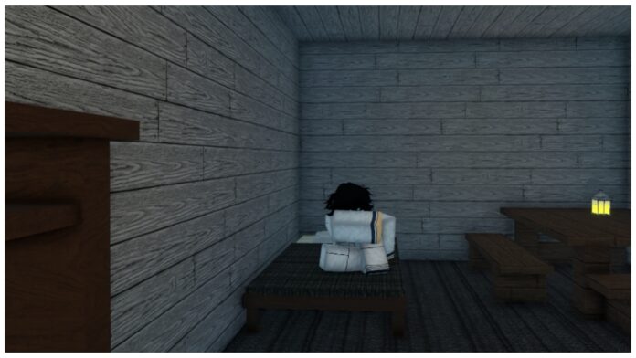 Feature image for our type soul fire knight weapons guide showing a quincy resting on a bed with a lantern next to them on the right