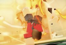 Racket Rivals Racket Tier List – The BEST Rackets To Use Feature image for our Racket Rivals Racket Tier List showing a character doing a hand stand with lightning surrounding her.