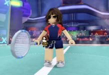 Racket Rivals Spirit Tier List – Best Spirits! Feature image for our Racket Rivals Spirit Tier List showing a character holding a tennis racket on a court.