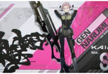 KAIJU NO 8 Gen Build Guide – Weapons, Uniparts, Skills, and More! Feature image for our kaiju no 8 build guide showing gen against his game intro screen