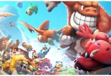 Stone Age Pet World Pets Tier List – Release Rankings! Feature image for our stone age pets world pets tier list showing a variety of creatures brawling and heading towards the camera