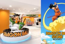 First Dragon Ball Store in Tokyo Opens in a Few Days! featured image for our news on Dragon Ball Store Tokyo. It shows Son Goku in the store.