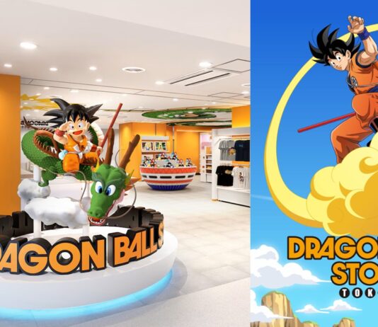 First Dragon Ball Store in Tokyo Opens in a Few Days! featured image for our news on Dragon Ball Store Tokyo. It shows Son Goku in the store.