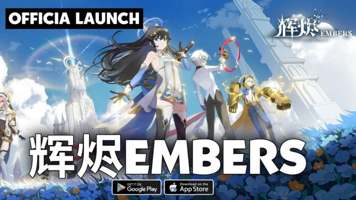 featured image for our news on Embers ARPG. It shows the game's launch promo image.