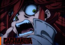 Gachiakuta Anime Cour 2 Drops a New Trailer, See What’s Next! featured image for our news on Gachiakuta Cour 2 Anime Trailer. It shows a redhead popping her eyes out and screaming, mouth wide open.