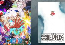 One Piece Anime Announces a Break in 2026, Set to Return in a New Format featured image for our news on One Piece anime 2026. It shows a One Piece vibrant poster on the left and a teaser art for the upcoming Elbaph Arc of the anime series on the right.