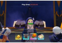 The Most Efficient Anime Raid Candy Farm Feature image for our anime raid candy farm guide showing nezuko dancing with a 48 seconds stage clear timer at the top and 600 candies earned down at the bottom