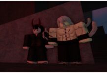 Demonfall Demons Progression Guide – Storyline Feature image for our demonfall demons progression guide showing a player standing next to the charles npc against a red stone wall
