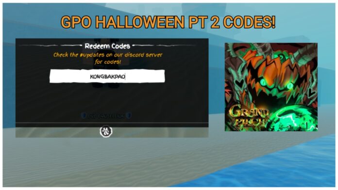 grand-piece-online-halloween-pt-2-codes Feature image for our grand piece online halloween pt 2 codes guide showing the transyvania beach with the gpo icon and the redeem page over the image