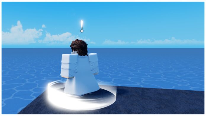 how-to-get-the-rogue-piece-aizen-spec Feature image for our how to get the rogue piece aizen spec showing the back of the npc as he overlooks the ocean