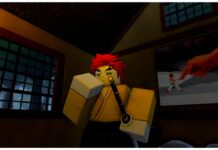 Onikami Blood Demon Art Tier List – November 2025 Feature image for our onikami blood demon art tier list showing a player with their fist raised to their mouth thinking as they stand in a small bedroom with a minecraft painting behind them