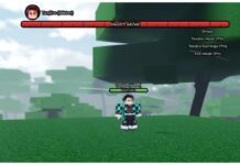 Reach Weak Legacy 2 Max Level Fast – Plus, Discover What It Is! Feature image for our weak legacy 2 max level guide showing the tanjiro boss standing on top of a grassy hill with trees expanding into the background