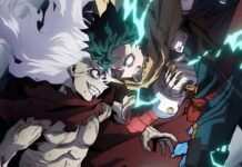 My Hero Academia’s Team Confirms How Many Episodes Are Left in the Final Season featured image for our news on My Hero Academia’s final season. It shows Izuku Midoriya and Tomura Shigaraki.