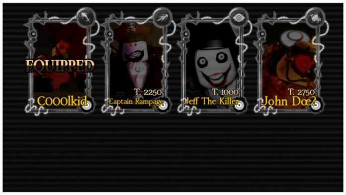 doom-by-fate-killers-guide Feature image for our doom by fate killers guide showing the four available killers from the shop menu in game