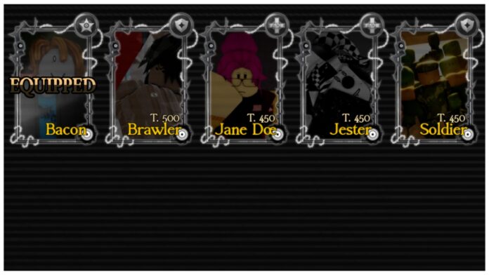 Feature image for our doom by fate survivors guide showing the roster of survivors in the item shop in game