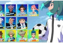 How to Unlock Heroes Quickly in Inazuma Eleven Victory Road Feature image for our how to unlock heroes quickly in inazuma eleven victory road guide showing a series of character icon boxes on the left with a main png cutout of the first character on the right holding a football and looking to the icons