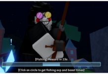 Rogue Piece Fishing Drops with Chances and Uses Feature image for our rogue piece fishing drops guide showing a close-up of a player (the author) dressed as spamton from deltarune. In his hands is a fishing rod with the line being offscreen.