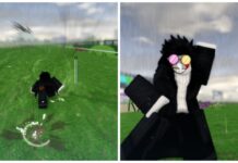 Uma Racing Controls Masterlist: PC and Console! Feature image for our uma racing controls guide showing a teo-way collage of a player running and then emoting